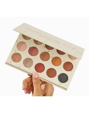 Moonslice Neutral & Warm Eyeshadow Palette - 15 Shade Multi-Finish